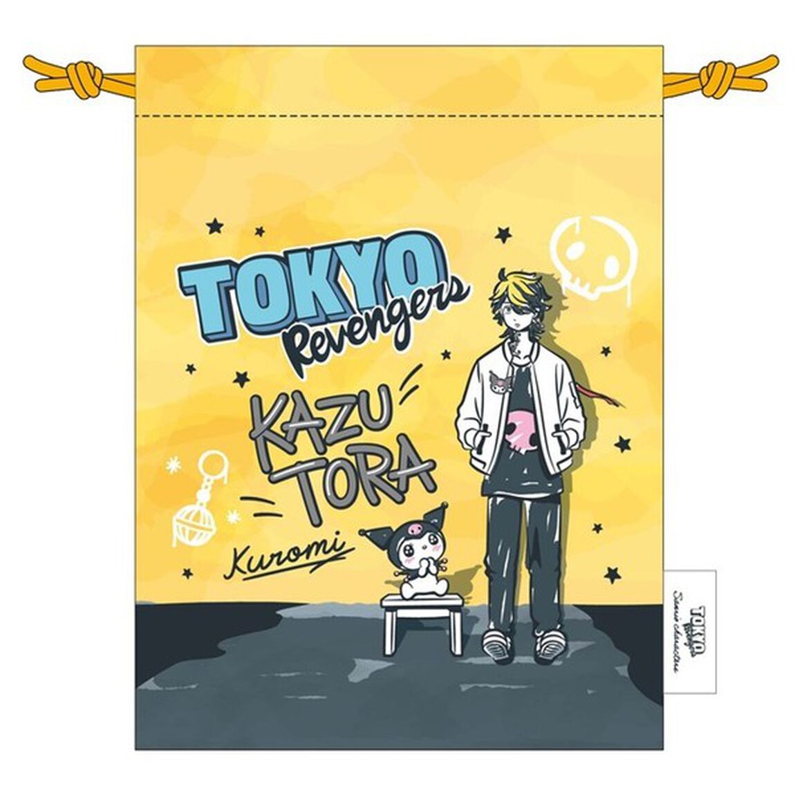 東京リベンジャーズ・サンリオキャラクターズ 巾着　７羽宮一虎 ver（その他）