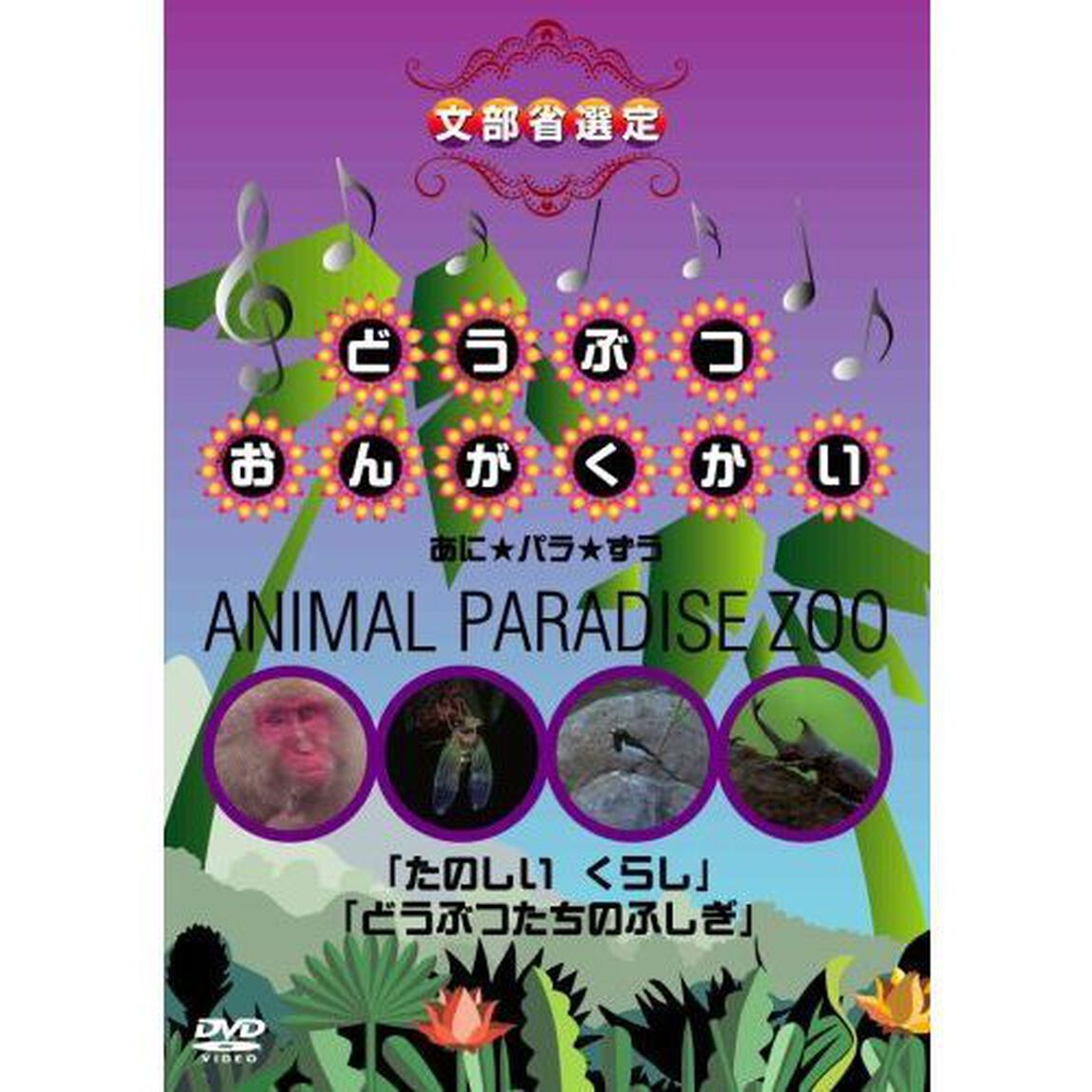 どうぶつおんがくかい　あに★パラ★ずうANIMAL　PARADISE　ZOO　「たのしい　くらし」「どうぶつたちのふしぎ」（ＤＶＤ）