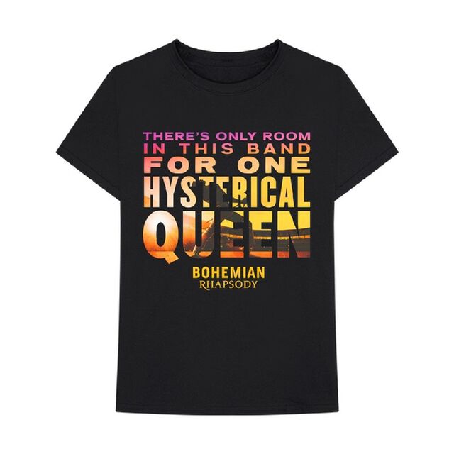 映画『ボヘミアン・ラプソディ』　Hysterical Queen Mask T-Shirt L（その他）