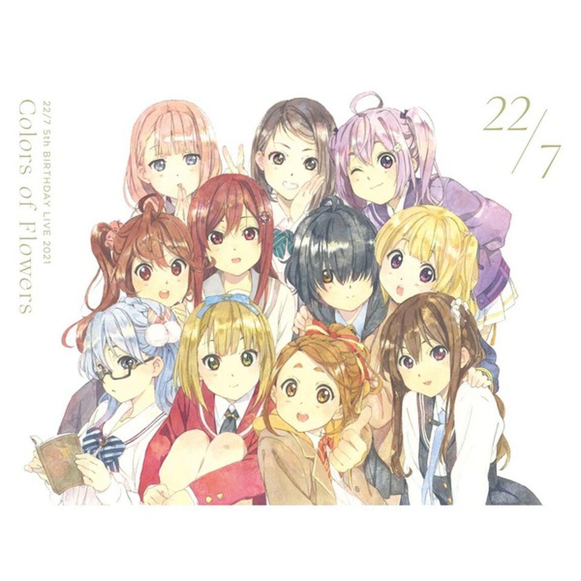 22/7／22/7 5th BIRTHDAY LIVE 2021 〜Colors of Flowers〜 DVD 完全生産限定盤＜セブンネット限定特典：ブロマイド付き＞（ＤＶＤ）