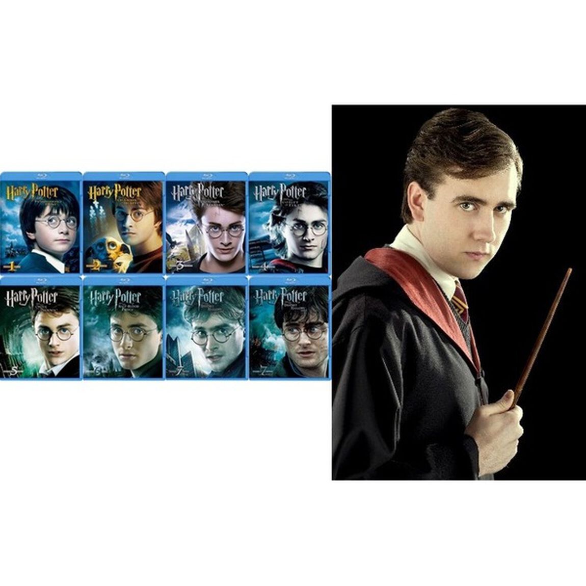 【東京コミコン開催記念】 ハリー・ポッター・コンプリート・Blu-rayセット＜全8作品セブン＆アイ限定ジャケット仕様＋マシュー・ルイス氏直筆サイン入り【東京コミコン開催記念】 ポートレート付き完全数量限定セット＞（その他）
