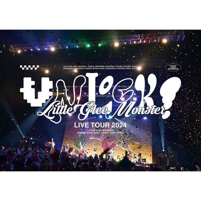Little Glee Monster／Little Glee Monster Live Tour 2024 &ldquo;UNLOCK!&rdquo; Blu-ray 通常盤（特典なし）（Ｂｌｕ－ｒａｙ　Ｄｉｓｃ）
