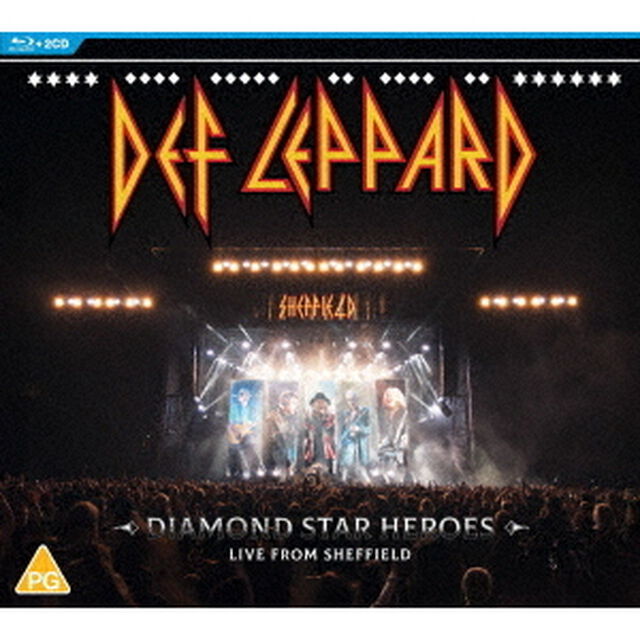 デフ・レパード／ダイアモンド・スター・ヒーローズ・ライヴ・フロム・シェフィールド（外付特典：ポスター）（Ｂｌｕ－ｒａｙ　Ｄｉｓｃ）