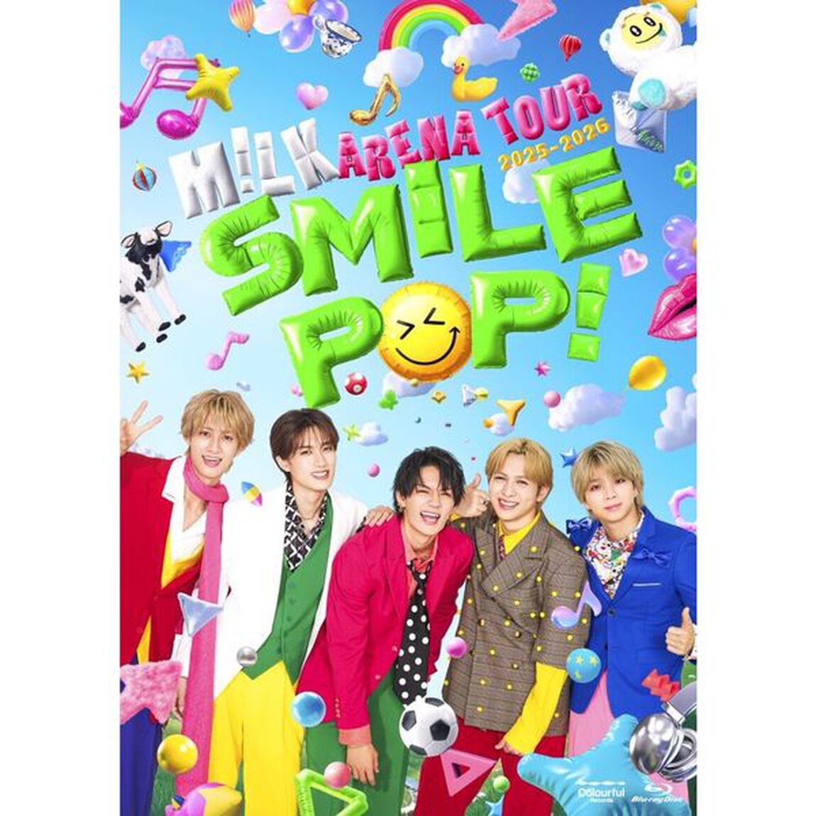 M!LK／M!LK ARENA TOUR 2025-2026 &ldquo;SMILE POP!&rdquo; 通常盤（特典なし）（Ｂｌｕ－ｒａｙ　Ｄｉｓｃ）