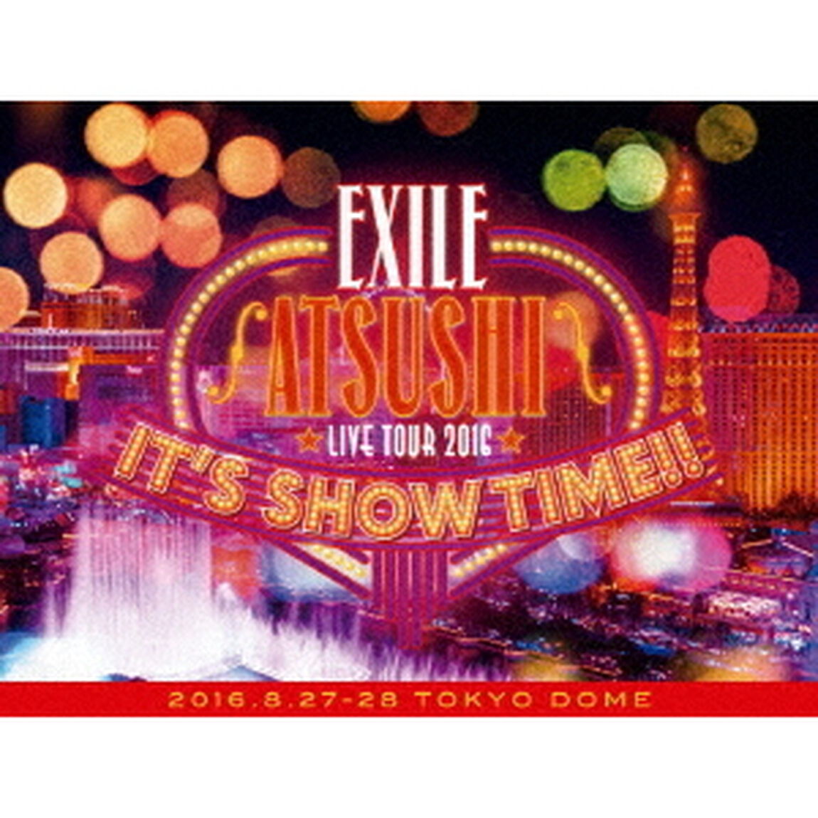 EXILE ATSUSHI LIVE TOUR 2016 &ldquo;IT&rsquo;S SHOW TIME！！&rdquo;豪華盤【3Blu-ray】(スマプラ対応) ＜予約特典ポスター無し＞（Ｂｌｕ－ｒａｙ Ｄｉｓｃ）（Ｂｌｕ－ｒａｙ　Ｄｉｓｃ）