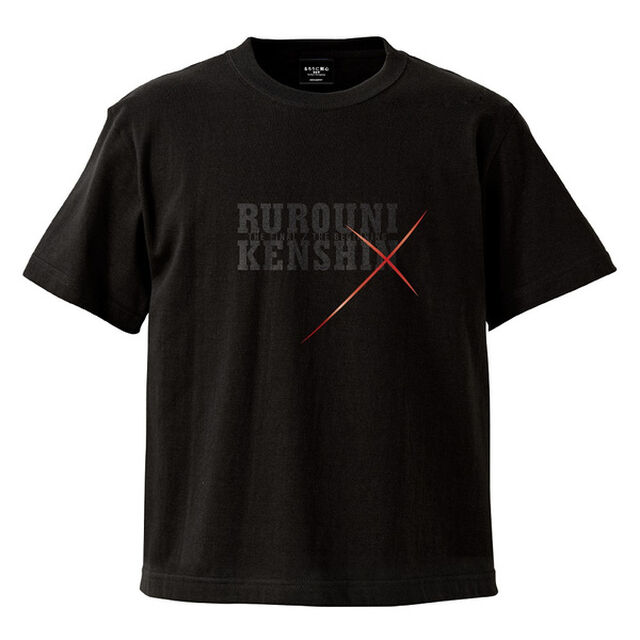 映画「るろうに剣心　最終章 The Final／The Beginning」十字傷が光る赤箔オリジナルTシャツ　XLサイズ（ムビチケカード前売券無し）（その他）