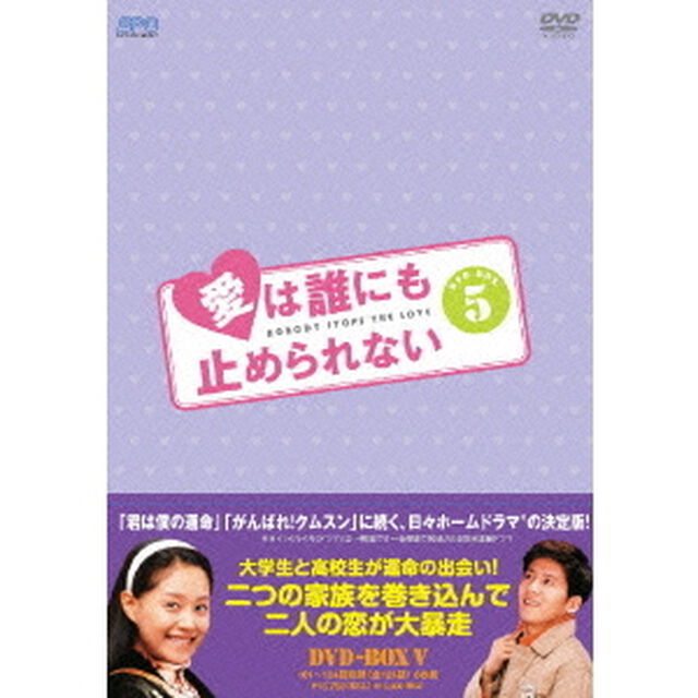 愛は誰にも止められない　DVD－BOX5（ＤＶＤ）