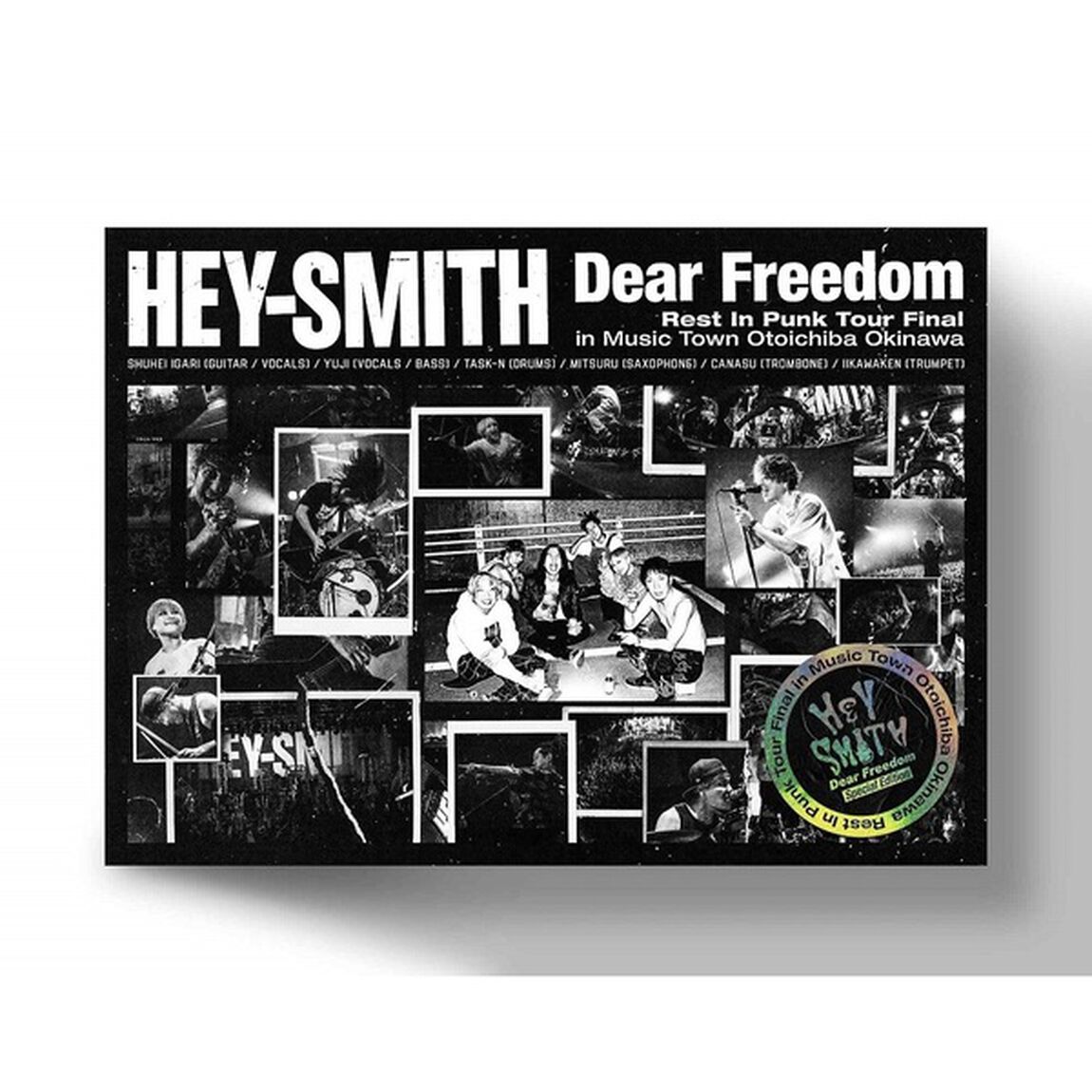 HEY-SMITH／Dear Freedom -Rest In Punk Tour Final in Music Town Otoichiba Okinawa- Blu-ray完全限定生産盤+Tシャツ (XXLサイズ)（Ｂｌｕ－ｒａｙ　Ｄｉｓｃ）