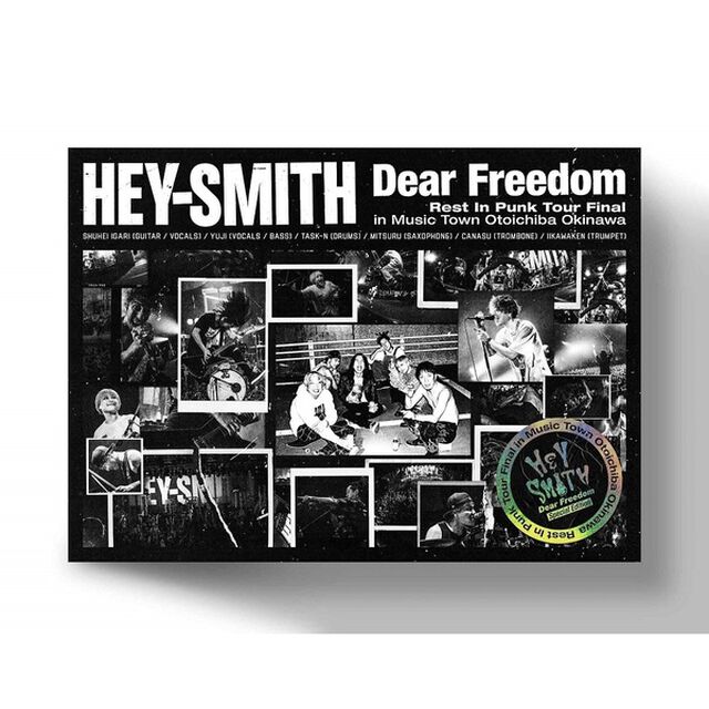 HEY-SMITH／Dear Freedom -Rest In Punk Tour Final in Music Town Otoichiba Okinawa- Blu-ray完全限定生産盤+Tシャツ (XXLサイズ)（Ｂｌｕ－ｒａｙ　Ｄｉｓｃ）