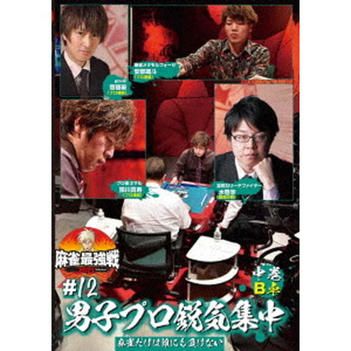 近代麻雀Presents　麻雀最強戦2021　＃12男子プロ鋭気集中　中巻（ＤＶＤ）