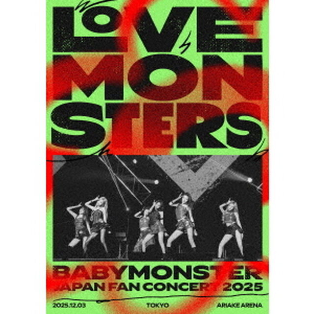 BABYMONSTER &ldquo;LOVE MONSTERS&rdquo; JAPAN FAN CONCERT 2025 初回生産限定盤（Ｂｌｕ－ｒａｙ　Ｄｉｓｃ）