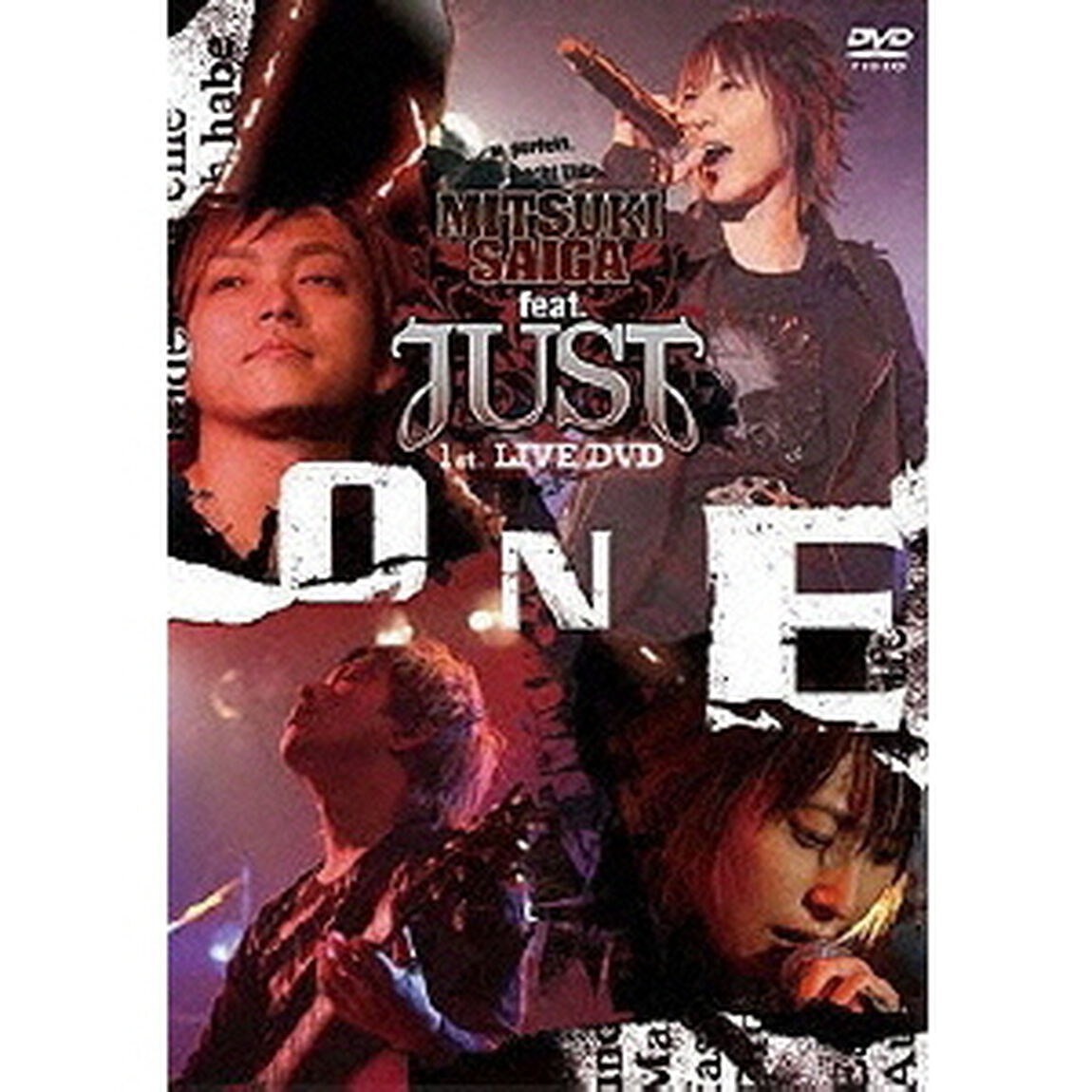 LIVE　DVD　【斎賀みつき　feat．JUST　1st．　LIVE　2008】　ONE（ＤＶＤ）