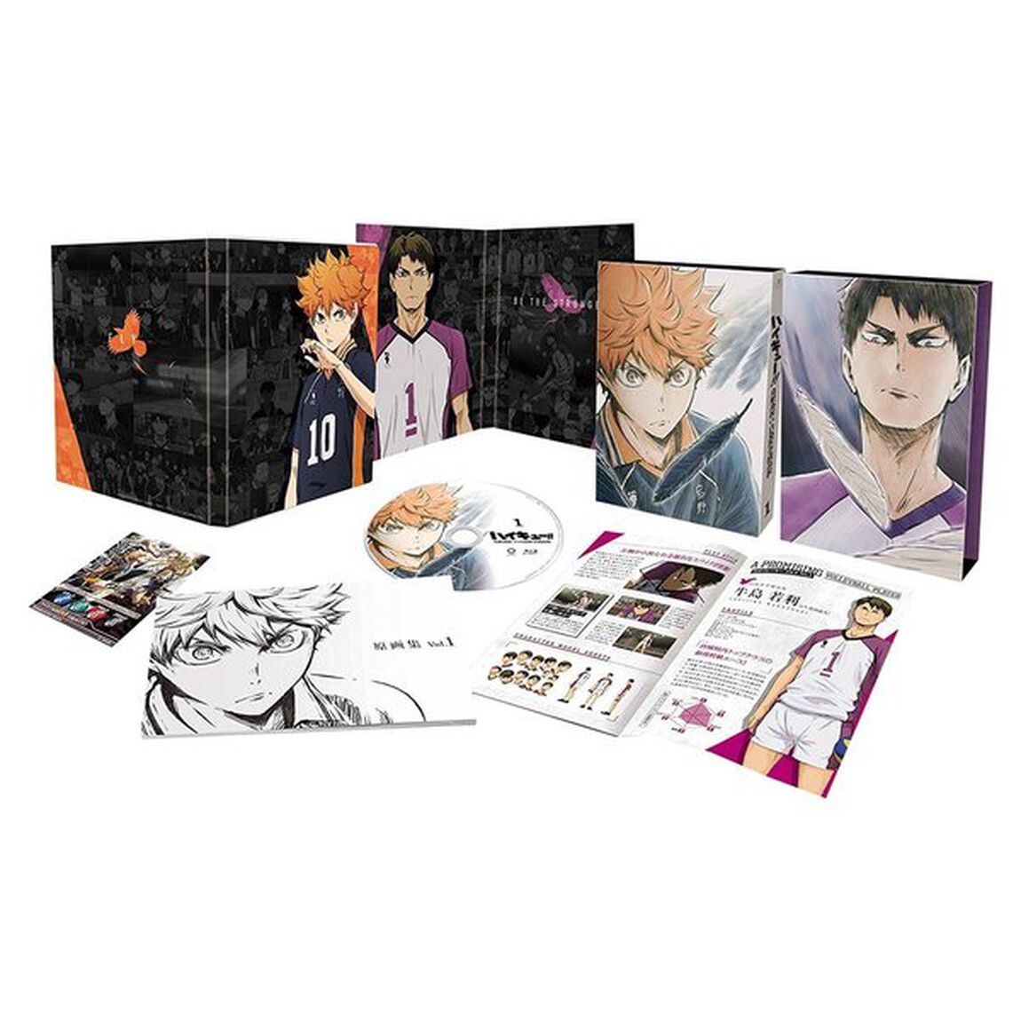 ハイキュー！！　烏野高校　VS　白鳥沢学園高校　Vol．1（Ｂｌｕ－ｒａｙ　Ｄｉｓｃ）