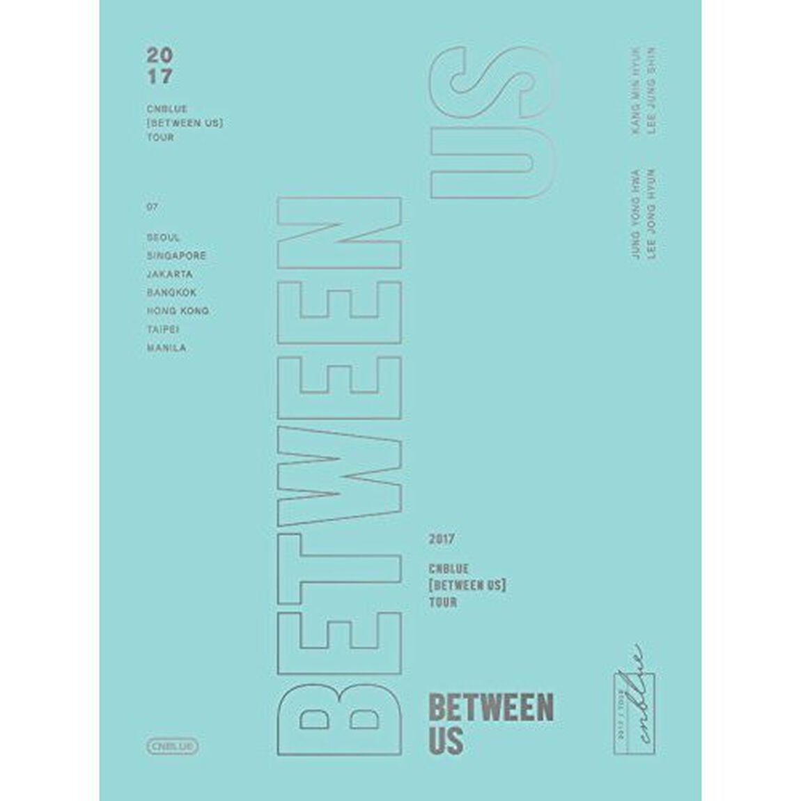 2017　CNBLUE　LIVE　［BETWEEN　US］　TOUR（ＤＶＤ）
