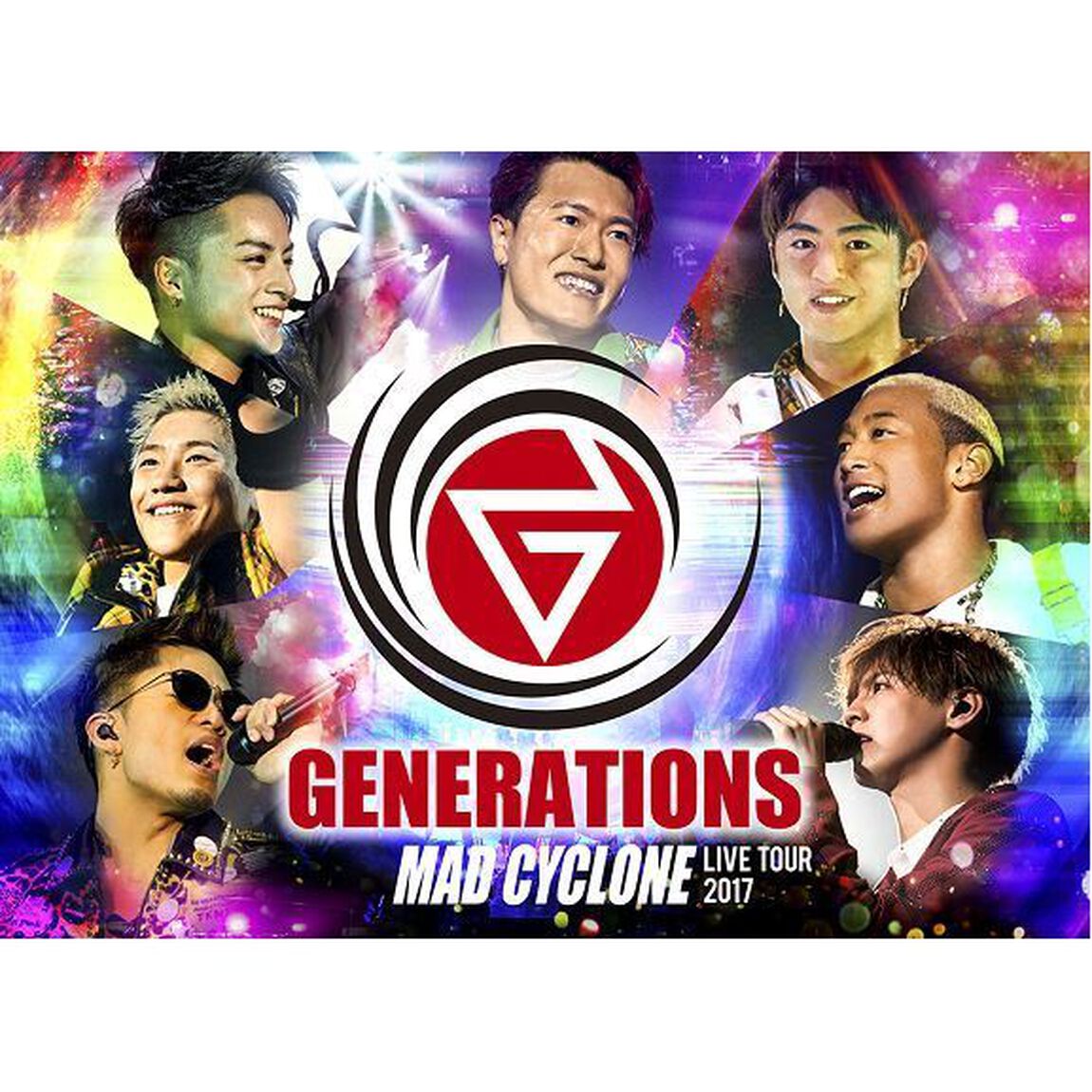 GENERATIONS from EXILE TRIBE／GENERATIONS LIVE TOUR 2017 MAD CYCLONE＜初回生産限定盤＞(Blu-ray2枚組)＜購入特典無し＞（Ｂｌｕ－ｒａｙ　Ｄｉｓｃ）