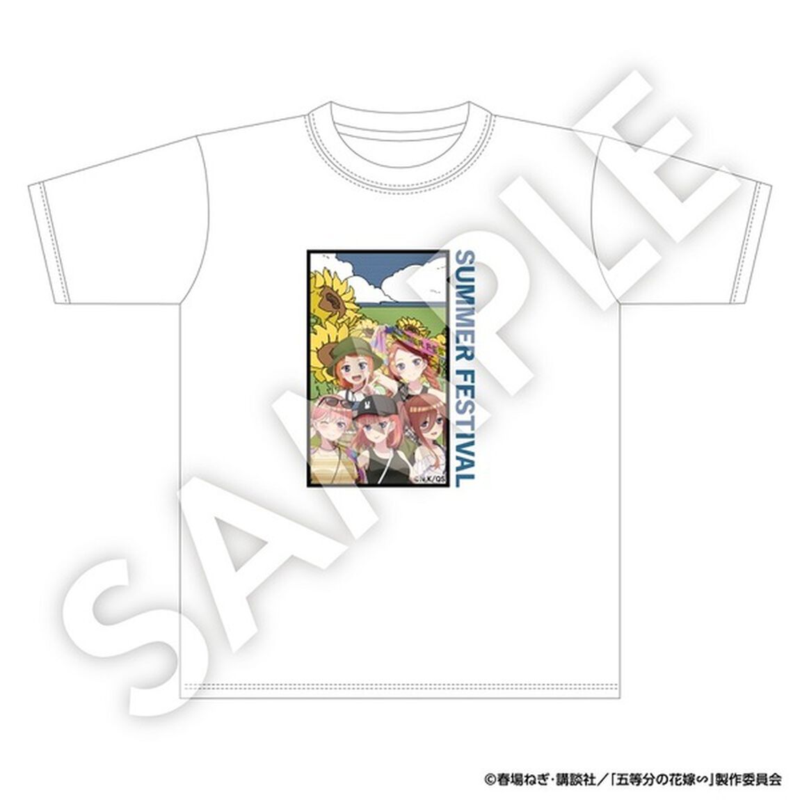 【セブンネット限定】五等分の花嫁Tシャツ　＜XL＞（その他）