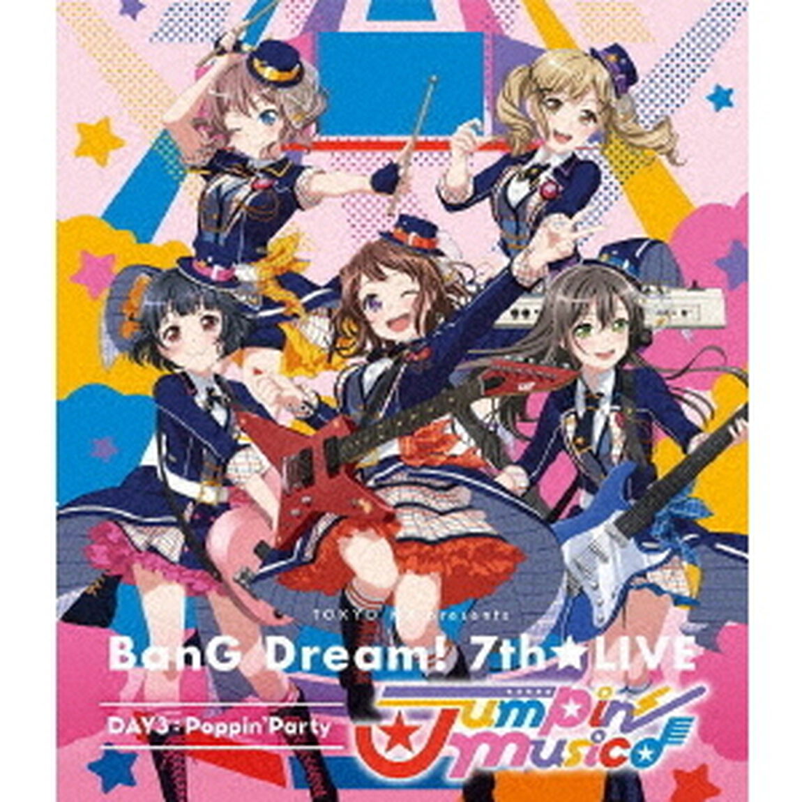 TOKYO　MX　presents　BanG　Dream！　7th★LIVE　DAY3：Poppin&rsquo;Party「Jumpin&rsquo;　Music♪」（Ｂｌｕ－ｒａｙ　Ｄｉｓｃ）