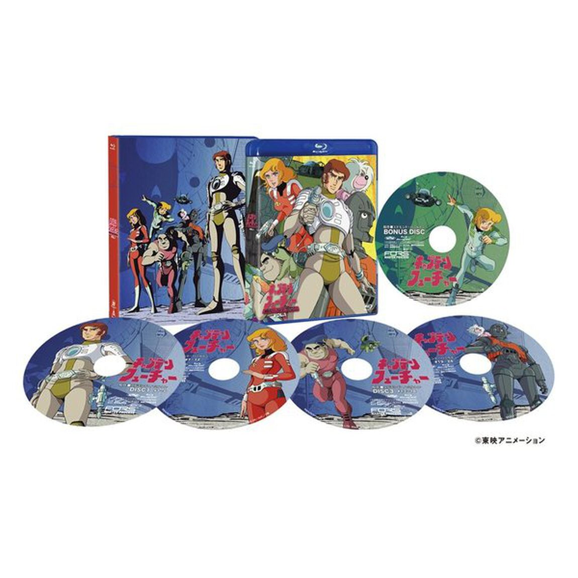 キャプテンフューチャー　Blu－ray　BOX　VOL．1（Ｂｌｕ－ｒａｙ　Ｄｉｓｃ）
