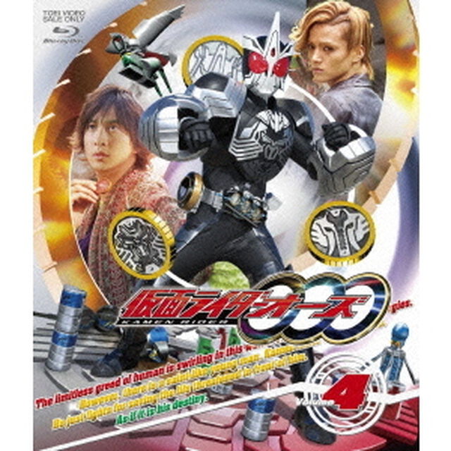 仮面ライダーOOO　Volume　4（Ｂｌｕ－ｒａｙ　Ｄｉｓｃ）