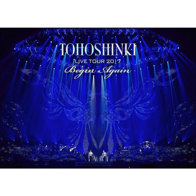 東方神起 LIVE TOUR 2017 〜Begin Again〜＜DVD3枚組＞【初回生産限定盤/BOX仕様】＜外付け特典なし＞（スマプラ対応）（ＤＶＤ）