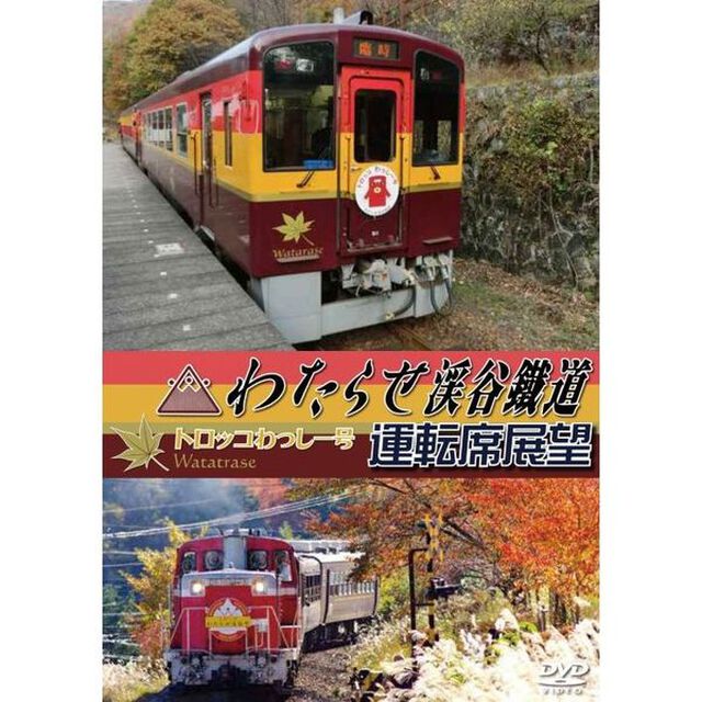わたらせ渓谷鐵道トロッコわっしー号運転席展望 紅葉の渡良瀬渓谷をトロッコが走る（ＤＶＤ）