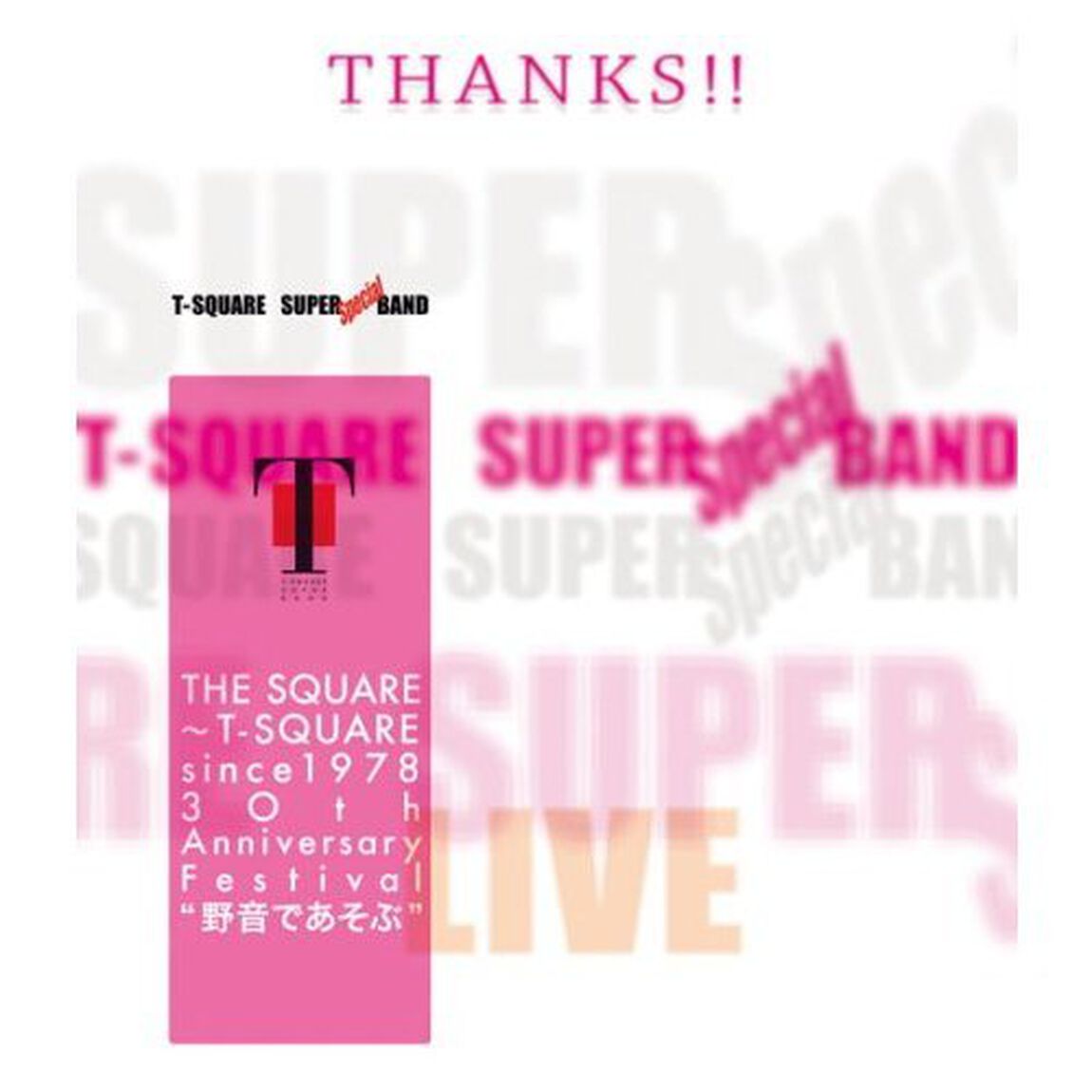 THE　SQUARE〜T－SQUARE　since　1978　30th　Anniversary　Festival　&ldquo;野音であそぶ&rdquo;（ＤＶＤ）