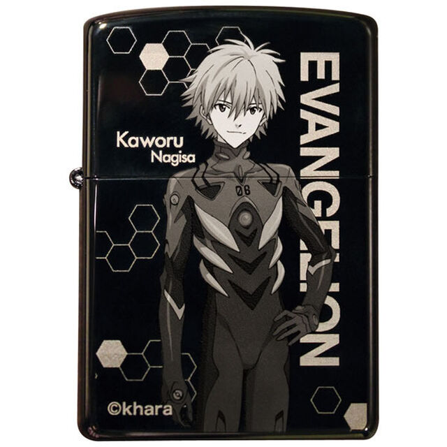 ヱヴァンゲリヲン新劇場版ZIPPO　カヲル/ブラックチタンコート（その他）