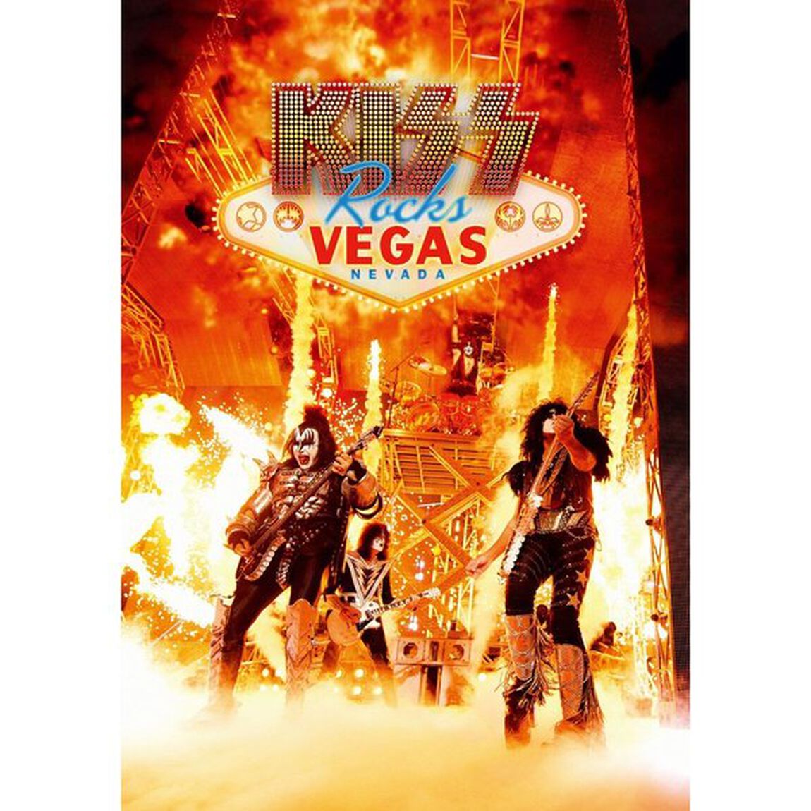 KISS／キッス・ロックス・ヴェガス【5000セット完全限定生産Blu-ray+2CD+アコースティック・ライヴCD＋Tシャツ（Lサイズのみ）日本語解説書封入/日本語字幕付き】（Ｂｌｕ－ｒａｙ Ｄｉｓｃ）（Ｂｌｕ－ｒａｙ　Ｄｉｓｃ）
