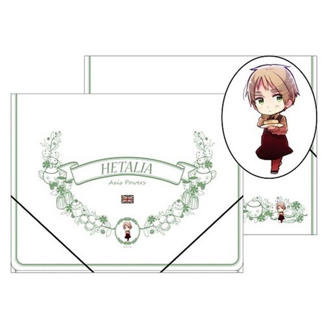 ヘタリア A4フラットホルダー／イギリス（ＤＶＤ）