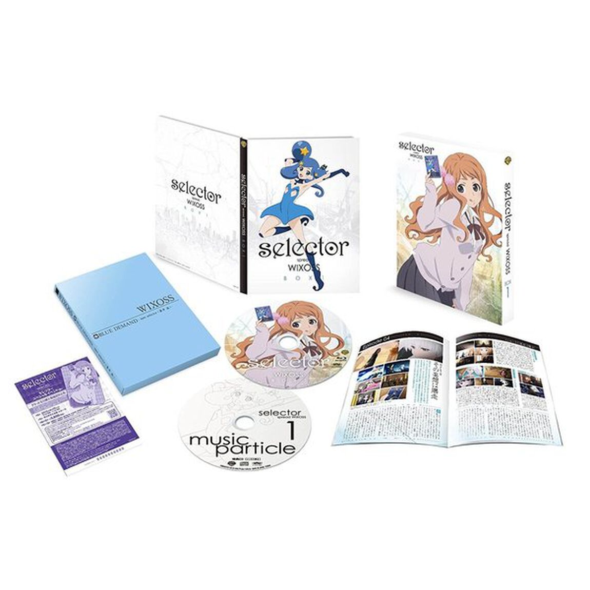 selector　spread　WIXOSS　BOX　1（Ｂｌｕ－ｒａｙ　Ｄｉｓｃ）