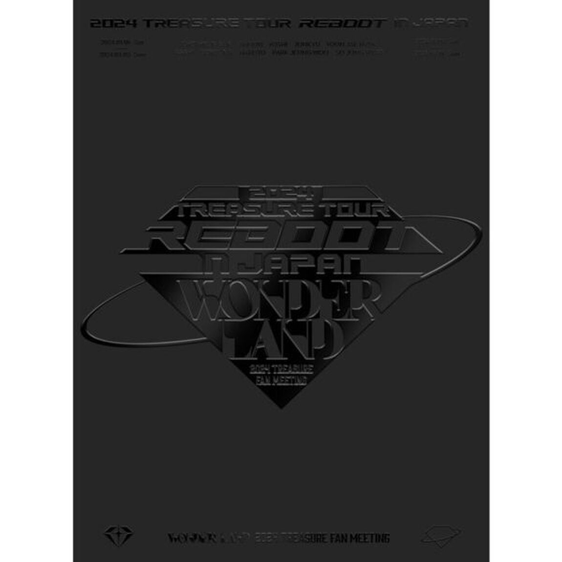 TREASURE／2024 TREASURE TOUR [REBOOT] IN JAPAN + 2024 TREASURE FAN MEETING〜WONDERLAND〜 DVD 初回生産限定（ＤＶＤ）