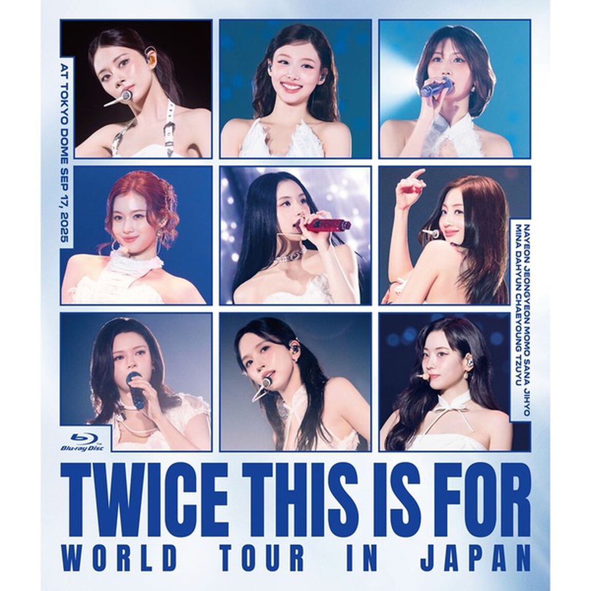 TWICE／TWICE <THIS IS FOR> WORLD TOUR IN JAPAN 通常盤 Blu-ray（セブンネット限定特典：ランチトートバッグ）（Ｂｌｕ－ｒａｙ　Ｄｉｓｃ）