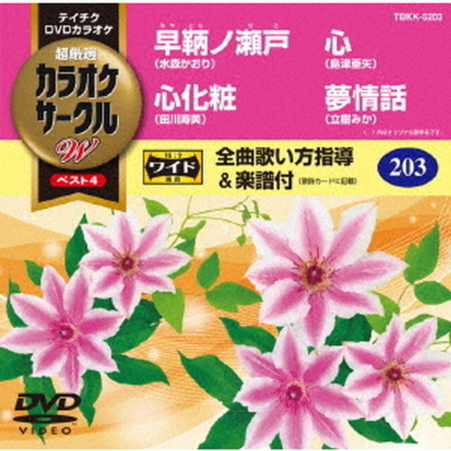 超厳選　カラオケサークルW　ベスト4（ＤＶＤ）