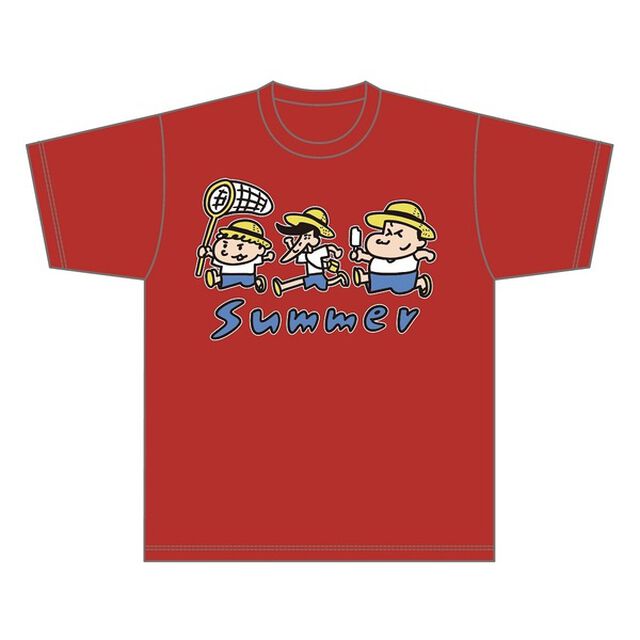【公式グッズ】ゴリパラ見聞録Tシャツ 麦わら帽子 赤 S（その他）