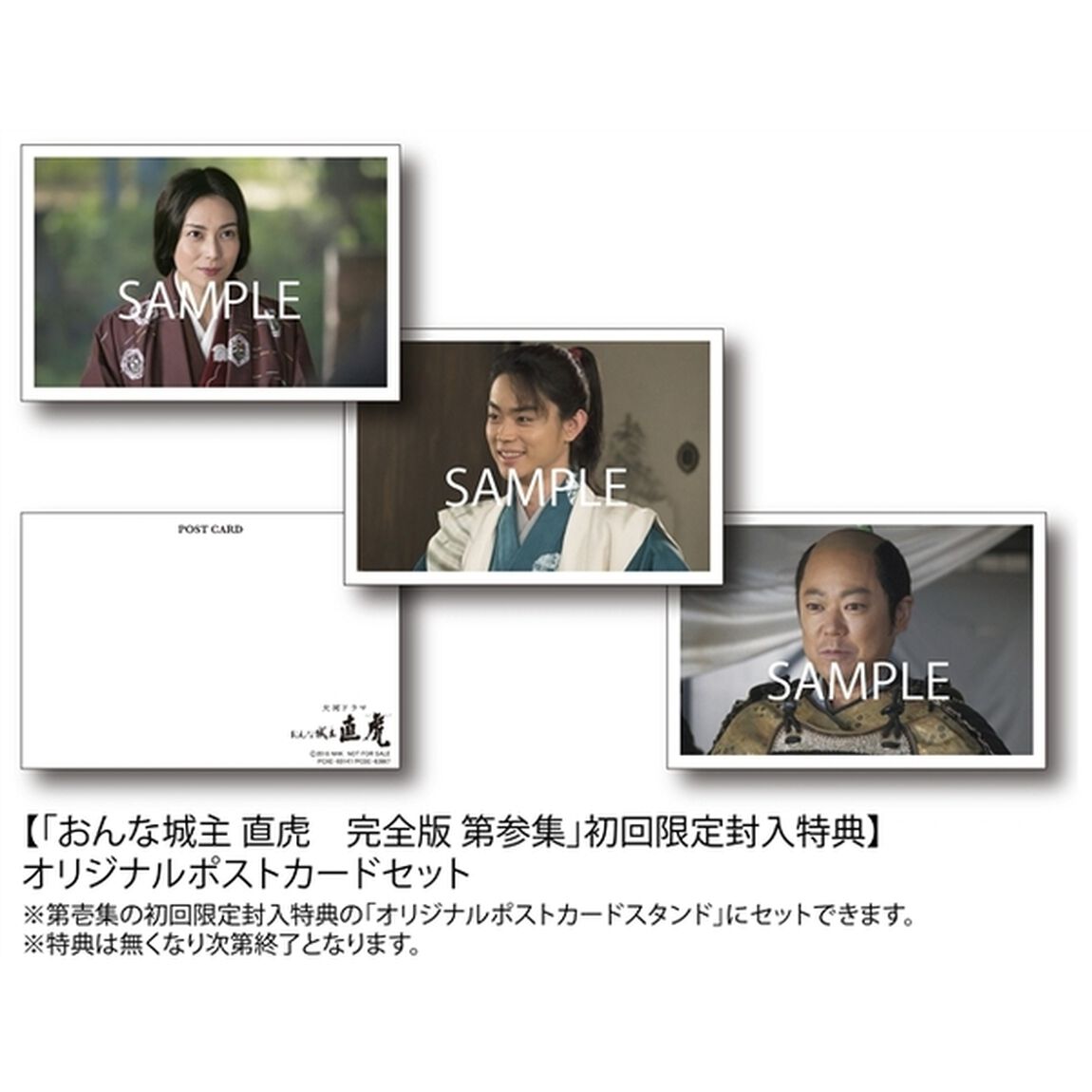 おんな城主 直虎 完全版 第参集＜外付け特典：第参集B２ポスター付き＞（ＤＶＤ）