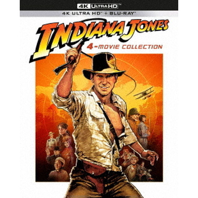 インディ・ジョーンズ　4ムービーコレクション　40th　アニバーサリー・エディション（Ｕｌｔｒａ ＨＤ Ｂｌｕ－ｒａｙ）