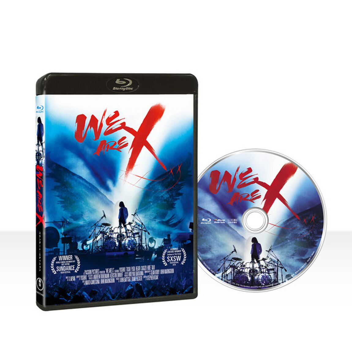 WE ARE X Blu-ray スタンダード・エディション＜セブンネット限定特典：メタリッククリアファイル(セブンネットオリジナルカラー)付き＞（Ｂｌｕ－ｒａｙ Ｄｉｓｃ）（Ｂｌｕ－ｒａｙ　Ｄｉｓｃ）