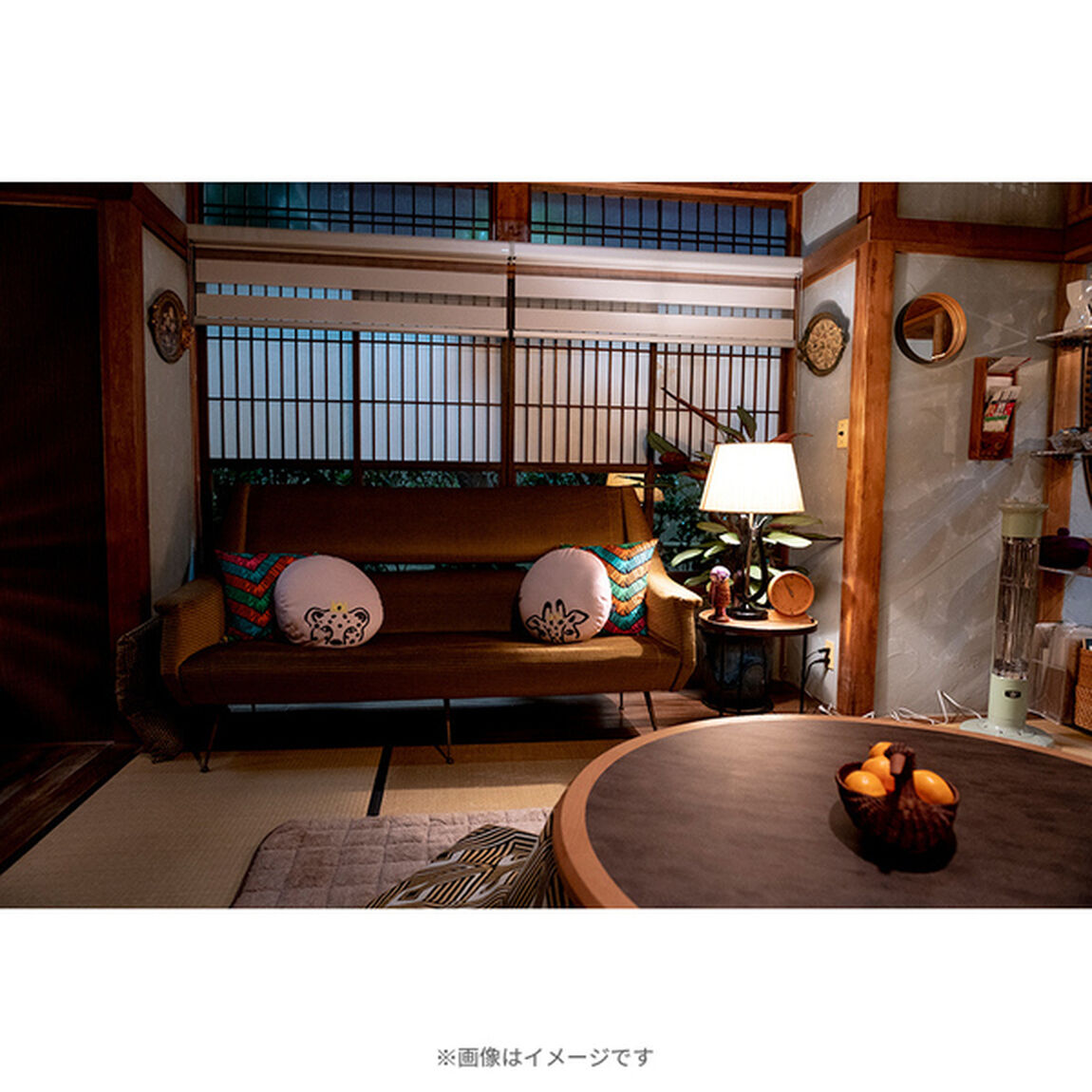 火曜ドラマ『夕暮れに、手をつなぐ』&times;PLAZA　クッション(ヒョウクラウン）（その他）