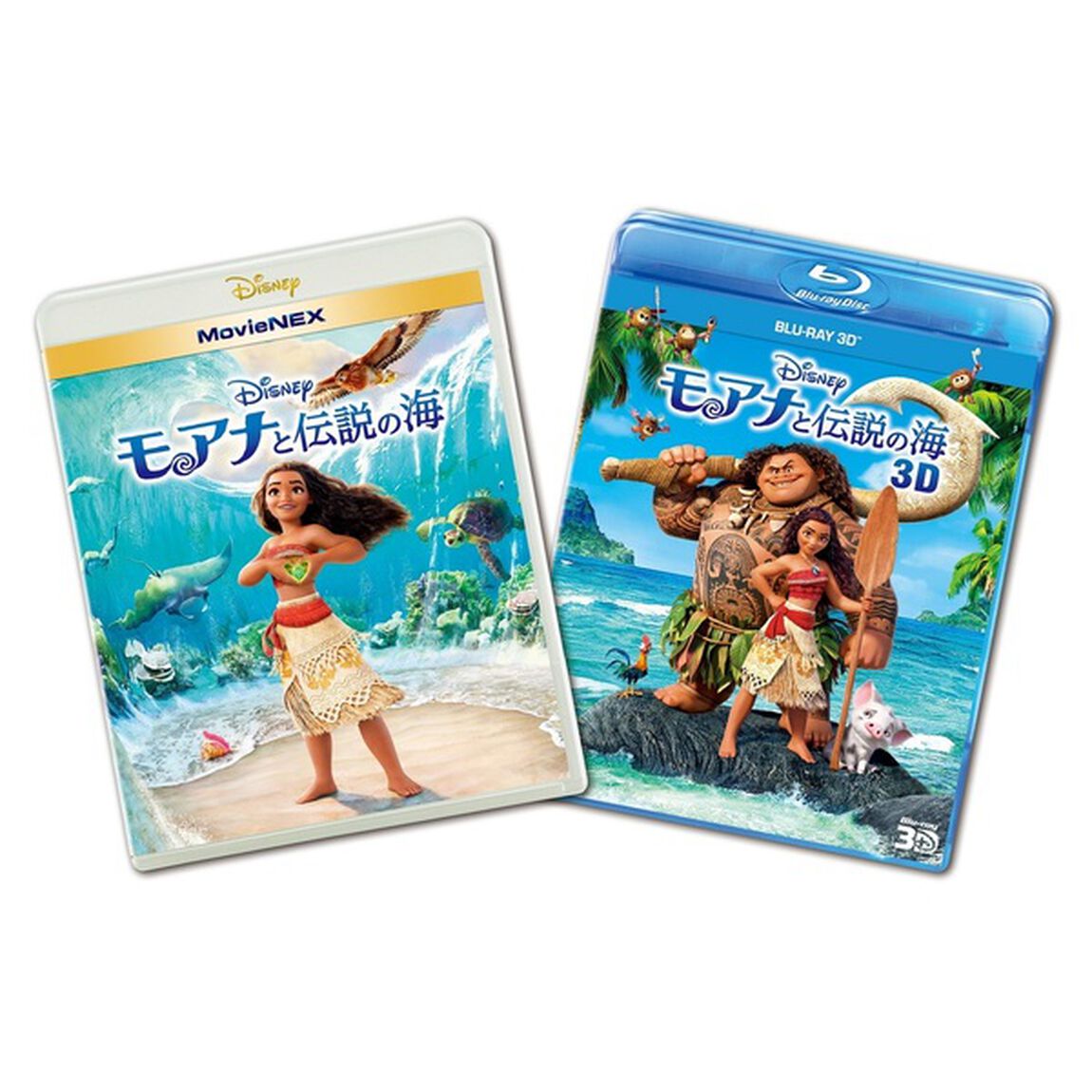 モアナと伝説の海 MovieNEX プラス3D ＜オンライン予約限定商品＞（Ｂｌｕ－ｒａｙ　Ｄｉｓｃ）