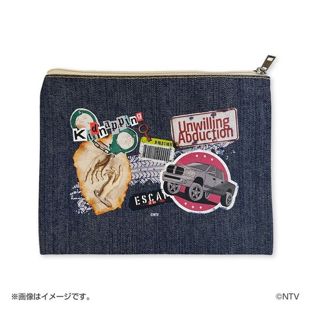 ESCAPE それは誘拐のはずだった デニムポーチ（その他）