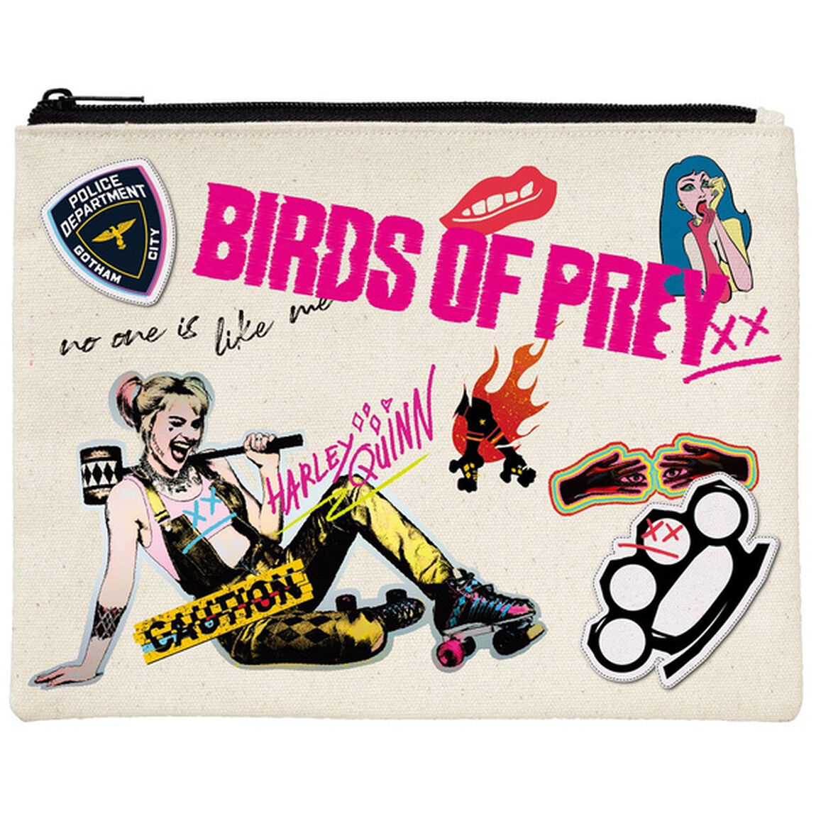 映画「ハーレイ・クインの華麗なる覚醒　BIRDS OF PREY」オリジナルフラットポーチ付きムビチケカード前売券（一般）＜セブンネット限定＞（その他）