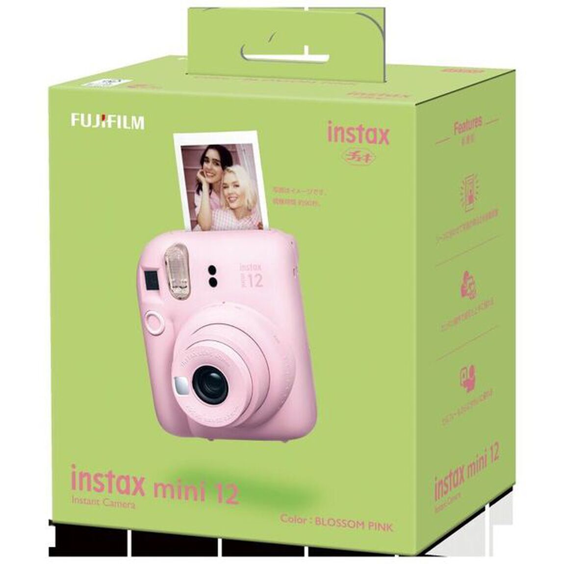 FUJIFILM インスタントカメラ &rdquo;チェキ&rdquo; instax mini 12 ブロッサムピンク