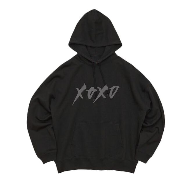 BATTLE OF THE YEAR 2023公式テーマソング記念 限定 XOXOパーカー【 BATTLE OF THE YEAR 2023  &times;  Repezen Foxx  &times;   ISOLEX 】 ダークグレー M
