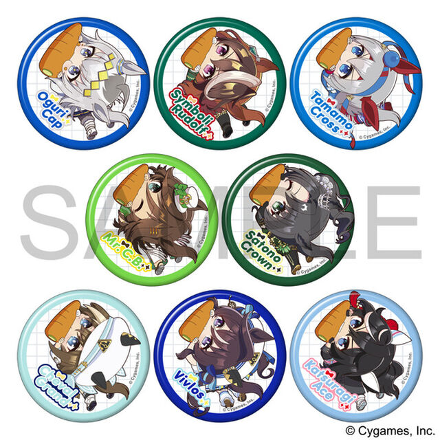 ウマ娘 プリティーダービー キャラバッジコレクション／かぷりっこ　Vol.3【単品】