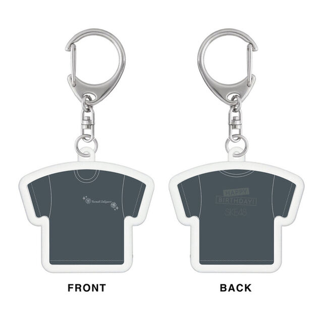【SKE48】石黒友月　生誕記念Tシャツ型アクリルキーホルダー（2025年10月度）