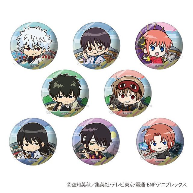 銀魂 缶バッジ -ヴィネット-【単品】(2026年1月以降発売予定)
