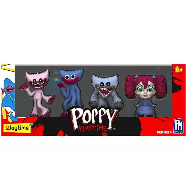 Poppy Playtime フィギュア4体セット（ダークカラー）（2023年10月下旬発売予定）