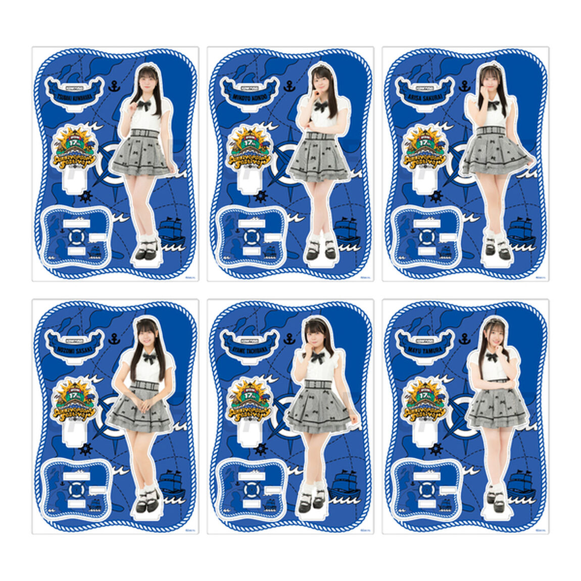 【SKE48】44近藤 海琴 アクリルスタンド（17th Anniversary ver.）