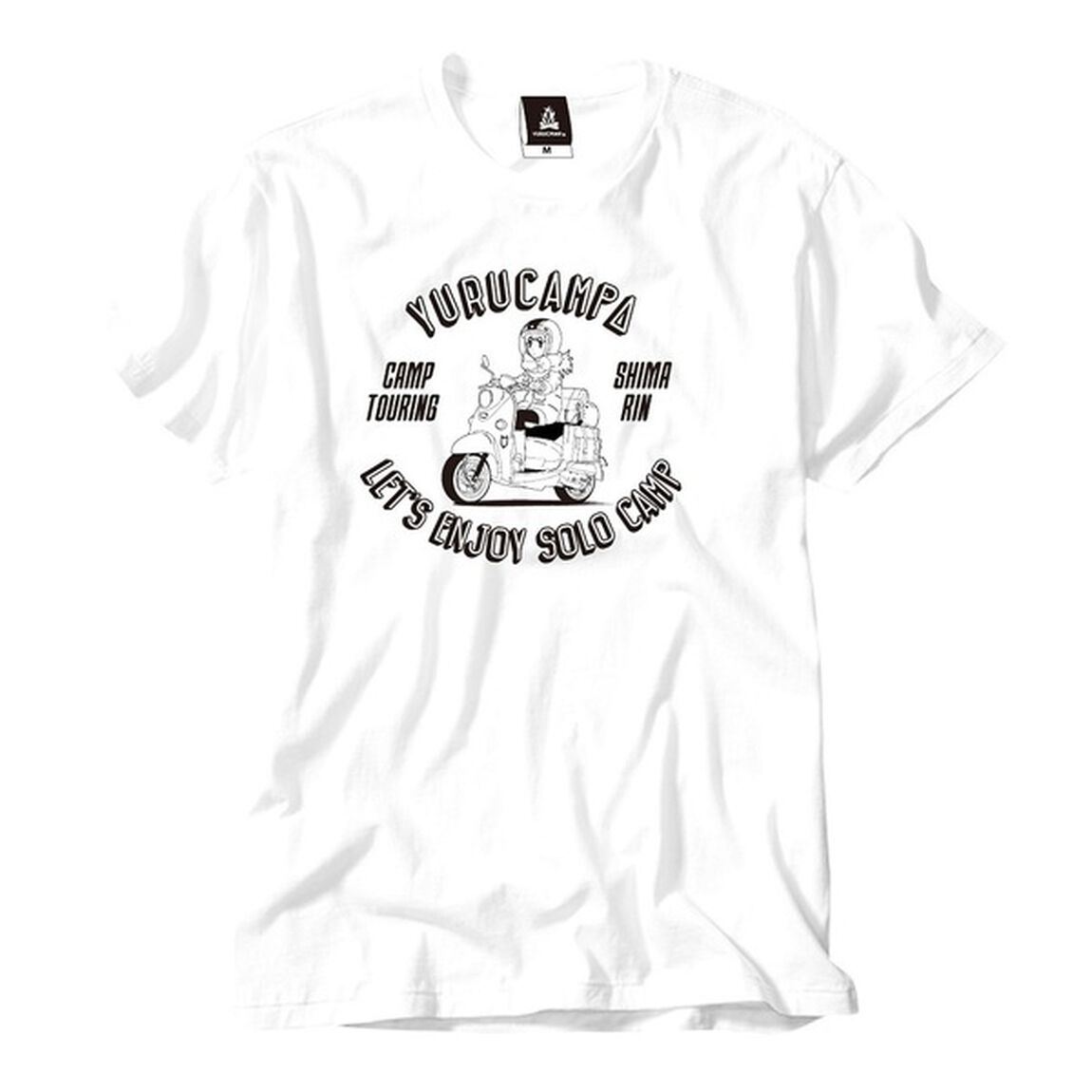 ゆるキャン△ キャンプツーリング Tシャツ ホワイト　XL（2023年6月以降発売予定）