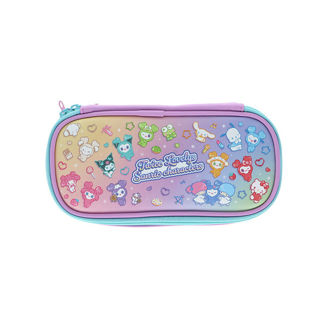 ペンケース　TWICE LOVELYS&times;サンリオキャラクターズ　グラデーション
